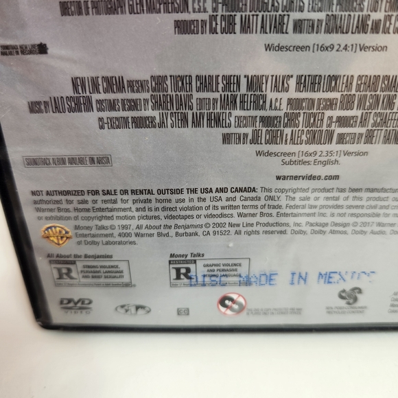 All about the Benjamins + Money Talks Double Feature  DVD Combo Movies - Picture 5 of 6